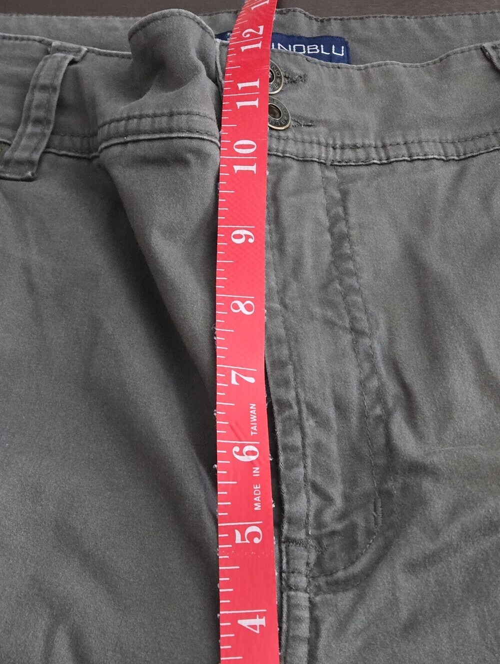 Bandolinoblu Capris Pants Women size 20W Olive 5 Pockets - Picture 12 of 14